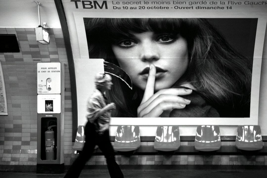 teenager admiring celebrity poster