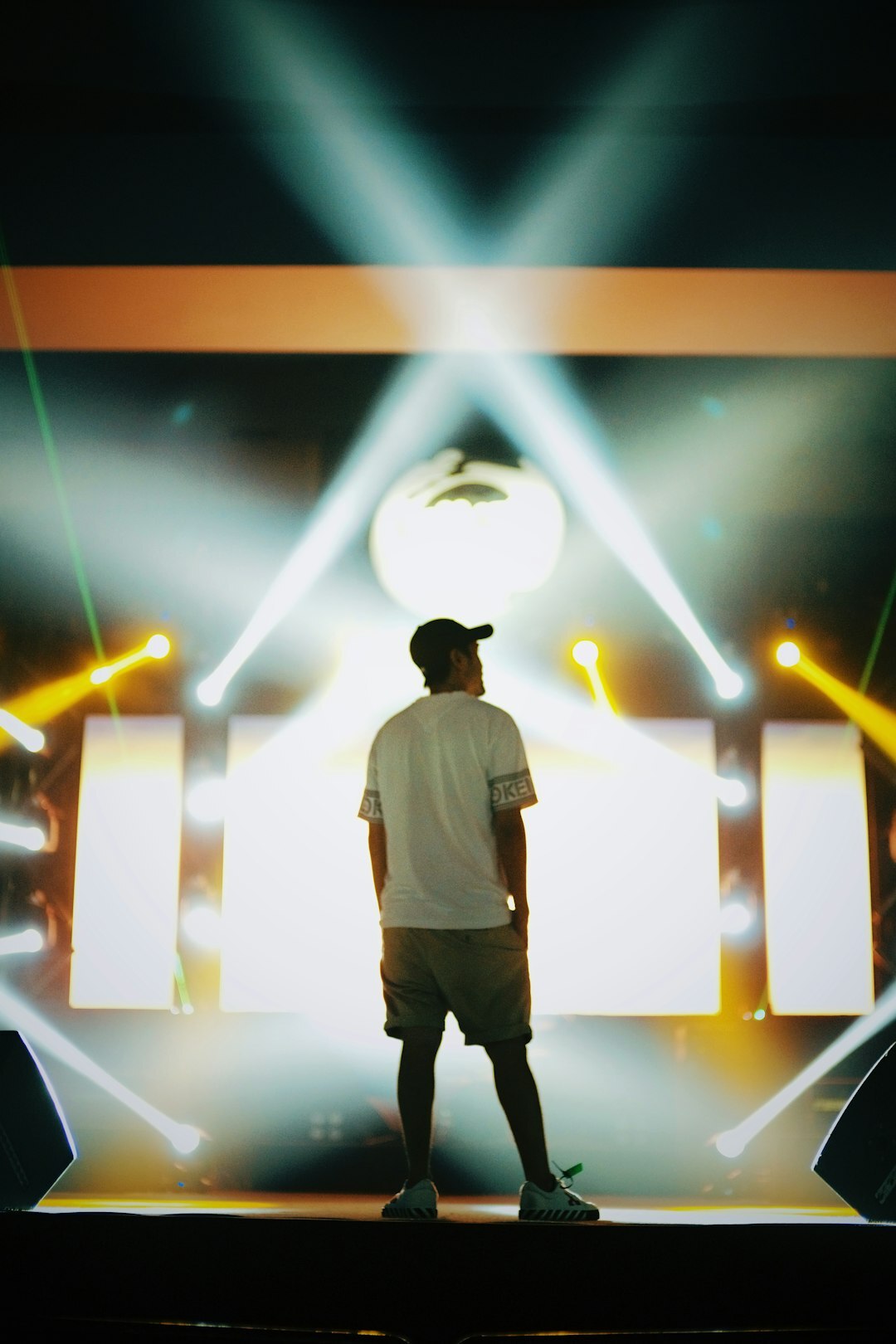 celebrity on stage